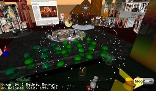 I stumbled upon the Mr O Show the other day. Got a group notice and came to listen again. Somehow I became the main guest on the show and demonstrated how my message board worked. I had problems with my microphone being too loud. Found out windows was increasing the dB +20. ouch! From Dedric Mauriac via blogHUD