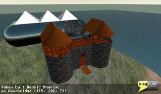 I started to pull out a few of my first builds from my original First-Land parcel. The castle was only 39 prims! My skybox of 27 prims was pretty cool. It wasn't just a box - it was a lounge with a workshop. I'd set inside watching movies on the big screen. DrFran joins me and talks about a few of the things she started out with and discuss how we have come so far. From first-land to sim-land. Oh how far I have come. Look at this dream come true. From Dedric Mauriac via blogHUD