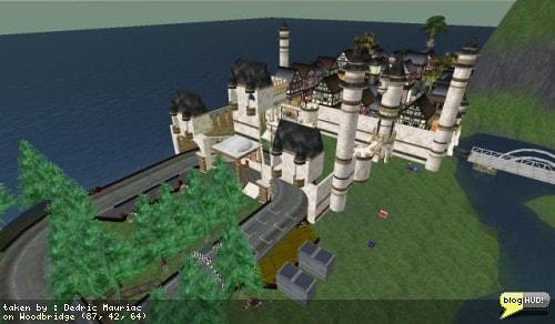 I had a few life changing events happen at one time and I hardly got any time to set in front of my computer for the past two weeks. Things are slowly adjusting and I found some time to log into Second Life and get back into the game. I cleaned up a bit on my island and started bringing out the Castle Royal builders kit that I got a while back created by Lucian Overlord. I've got my little town walled up with a draw bridge and started building the actual castle to the south of it. I'm having my race track go into part of it and built a stage in the inner loop for doing events. I'm glad I finally have the primspace to actually pull this kit out and do what I want. Really nice. From Dedric Mauriac via blogHUD