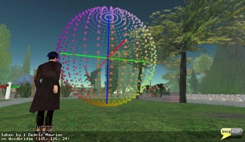 I got a nice little product today (Snurb O'Matic) that lets me build my own sculpty maps rite here within Second Life. It is prim heavy needing 1089 prims that I can move around. You can rez your old objects and make them pretty large. Then move the nubs around them as if you are tracing around your original object. From there, you can tell it to save. Although it takes some time to save, it is well worth it. You are sent over to a web page to download the sculpy as a 33x33 TGA file. Resize to 64x64, upload, and you have yourself a customized sculpy! From Dedric Mauriac via blogHUD