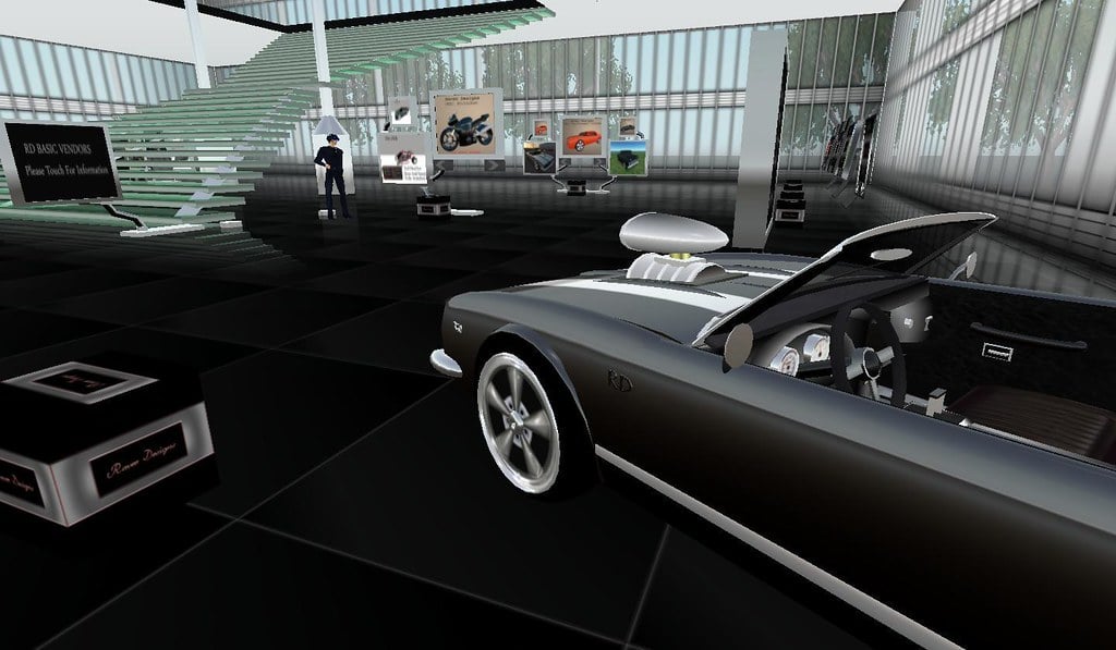 There are plenty of gadget shops on the grid. However, sometimes there is a shop that really stands out. Raver Designs stands out with its large showroom floor. Most times that I see reflections in a build, it is impressive, but simply the exact build of the room drawn upside-down. Raver Bellow was smart enough to just use textures for the glass windows that faded to darkness. This really gives a better impression of depth and focus. Your eyes don't pay attention to the hard edges as in the other builds. All products on display have a great look to them and have a common theme with curved shiny pipes connecting things together. Raver sells both vehicles as well as different vendor systems - both networked and stand-alone. Just walking around in this place gives you that high-class feeling that you had better not touch anything unless you can afford to buy it. I'm drooling over a few things myself. Posted by Second Life Resident Dedric Mauriac. Visit Marmaris.