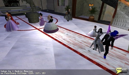 An announcement was made about a contest soon to be ending with 10 minutes to go. I enquired about the contest and it appears that we were to vote for best dressed RFL avatar. Ten minutes pass and the names were announced. May Rosebud and Myself both won the event. I was a little taken back and stated that it must have been either the blue hair, or the nice compliment of a woman dancing beside me. I sent my winnings to the Relay of Life of Second Life Kiosk. Shortly after, Korii turned back into a tiger and ran out on all fours. Not exactly a Cinderella story. From Dedric Mauriac via blogHUD.com