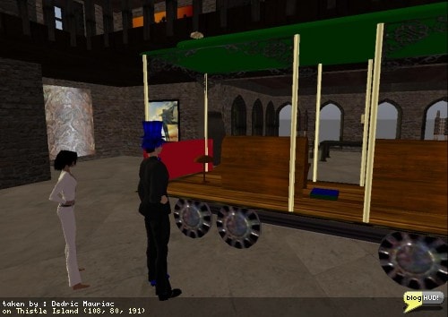 zeus dropped a script into her trolly that I made to allow people to sit down in various locations. Everything worked as expected. zeus went on to suggest that the riders should be offered a dialog menu so that they could choose where to sit. There are a few scenarios to take into consideration such asthey sit without touching for a menu firstthey touch first for a menu and then sitthey are already sitting and touch for a menu to change location From Dedric Mauriac via blogHUD.com