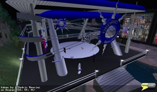 Last night I made some megaprims. Today I was able to replace existing prims in my shop. I had a reduction of 85 prims! I've set all of them to be phantom except for the floor in my shop. MegaPrims cause a few problems with physics, so setting them as phantom helps avoid any issues. I tried making a few more mega prims today, but I found that the Lindens had patched the servers to close the loop hole. I still haven't gotten around to checking the online shops for megaprims. From Dedric Mauriac via blogHUD.com