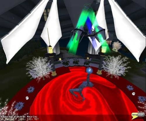 The Relay for Life of Second Life main event is going on this weekend. Here is a picture from one of the places along the track. You can make a web donation to my team - Take THAT, Cancer! through our teams page at The American Cancer Society site. From Dedric Mauriac via bloghud.com