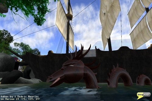 The Relay for Life of Second Life main event is going on this weekend. Here is a picture from one of the places along the track. You can make a web donation to my team - Take THAT, Cancer! through our teams page at The American Cancer Society site. From Dedric Mauriac via bloghud.com
