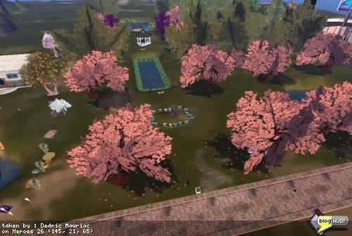 The Relay for Life of Second Life main event is going on this weekend. Here is a picture from one of the places along the track. You can make a web donation to my team - Take THAT, Cancer! through our teams page at The American Cancer Society site. From Dedric Mauriac via bloghud.com