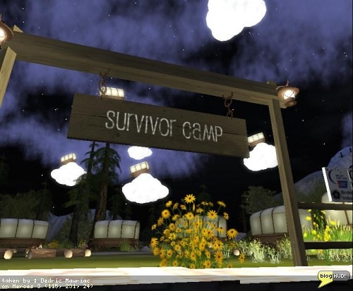 The Relay for Life of Second Life main event is going on this weekend. Here is a picture from one of the places along the track. You can make a web donation to my team - Take THAT, Cancer! through our teams page at The American Cancer Society site. From Dedric Mauriac via bloghud.com
