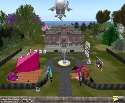 The Relay for Life of Second Life main event is going on this weekend. Here is a picture from one of the places along the track. You can make a web donation to my team - Take THAT, Cancer! through our teams page at The American Cancer Society site. From Dedric Mauriac via bloghud.com