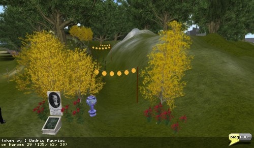 The Relay for Life of Second Life main event is going on this weekend. Here is a picture from one of the places along the track. You can make a web donation to my team - Take THAT, Cancer! through our teams page at The American Cancer Society site. From Dedric Mauriac via bloghud.com