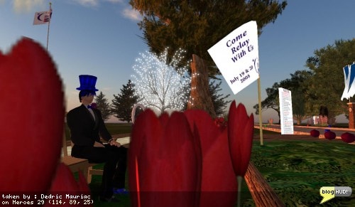The relay for life of second life is over. I think about all the events that lead us to this point. This past weekend had so many things going on, it was hard just to keep my mind settled when trying to sleep. Some parts, I was choking up trying to hold back from getting emotional, while others were just exciting and give me pride. I was inspired by the campsites and themed builds. I learned a lot about cancer through scavenger hunts, poems, books, and more. I was happy to cheer people on, and talk to others about their stories. I worked together and/or participated in different events. It's just a ton of stuff all at once. And I am not the only one. Everyone of us went through all of this all at once. I'll be back next year for my fourth year at this event. I hope to see more of you there next year. From Dedric Mauriac via bloghud.com