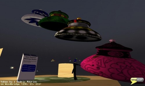 I've been really getting creating with the different skins for my UFO's. I've started using a combination of ArtRage, Adobe Photoshop, and AvPainter. This is really getting to be a lot of fun. Each UFO is a blank canvas to doodle and draw on. It really helps that I have a tablet as well. I would never be able to do this stuff with a mouse. I've worked a bit more on the idea of how my game will work, and I believe I think I've made it much easier to hash-out and get going. I'm still designing stuff and thinking along the way. It's going to involve a lot of things that all need power. What better way then to get it from renewable energy sources? Well, back to work! From Dedric Mauriac via bloghud.com