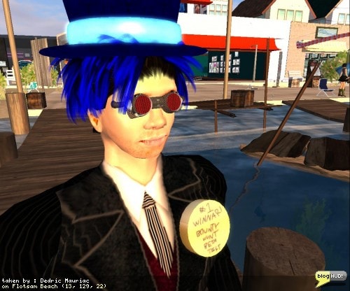 I noticed that the 7Seas Headquarters had a bounty hunt sign posted on the far end of the docks. Above it listed the specific fish that was wanted - a Black Clownfish. I assembled an oceanography database from some salvage I had fished out over the past. I used a solar powered flashlight, a captains log, a glowing sea crystal, and a hydroelectric thingamagic with some blueprints. After loading up the fishes, I set it up to target the wanted fish. From there on out, it was just me an my sack of dynamite. After a while, I got the fish and a Shiny Medal of Victory with the words: #1 WINNAR! BOUNTY HUNT BETA TEST. From Dedric Mauriac via bloghud.com