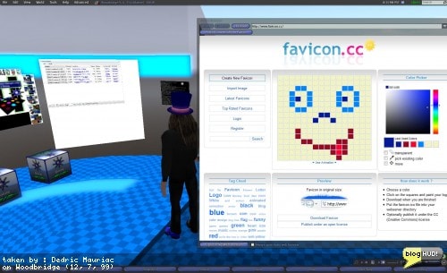I was looking at the various ways of logging information in my website today. Along the way, I discovered that the system logs had many exceptions regarding a missing favicon.ico file in the root of my website. I started to hunt for a simple icon to throw on my website until I could get to it later. I stumbled upon a site (favicon.cc) that has tons of icons, and allows you to create your own 16x16 image. I found it to be entertaining to create a few icons on my own. Have fun. From Dedric Mauriac via bloghud.com