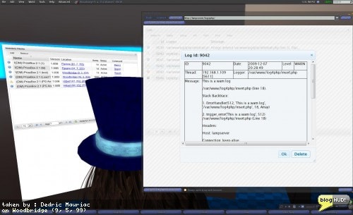 I've figured out how to get a JQuery UI dialog to show when clicking on a cell in the flexigrid. In addition, I've started to use Silk Icons rather than starting from scratch. Using them just requires a reference to the author. JQuery UI has its own set of icons, but they appear to be bitmask icons (two colors). I've been able to capture the stack backtrace of exception messages as well so I'm really getting a lot done with diagnosing problems as they happen. From Dedric Mauriac via bloghud.com