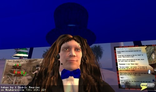 So I made some predictions for things to happen in 2009, so let's review: Web page on a prim (For Real!) Didn't happen. However, the Lindens keep dropping hints that it's comming.In-world Sculpty Editor Didn't happen. Starting to think that the Lindens have given up on this feature.Megaprims permitted and allowed through normal editor Didn't happen. Was more of wishful thinking.Monthly fee for 3rd party OpenSimâs connecting to the main grid Didn't happen. OpenSim is still developing itself. Once it becomes more popular, we may see some changes in this matter. Increase in mainland Tier price Didn't happen - not even with Zindra.Mainland sims with monthly stories (not just themes) behind theme spinning off mysteries, characters, products, etc. Didn't happen, but we did see another type of theme pop up with Linden homes. One linden h! ome community looks like it could start eventually lead into stories and such.Statistics reporting for private sims Didn't happen. Much needed though. Number of client scripts running in objects is supposed to be deployed with next client viewer, but no word on how it works.More data available to 3rd party applications through web services Didn't happen. Wishful thinking really.my.secondlife.com social network Didn't happen. Some may argue that second life is not a social network.Live events through the web as guests without client. Didn't happen. Well. Yes it did. I created a web-based chat for my company. it had eight different locations on an island that displayed images in eight different directions. Employees who could not install the second life software, or had firewall problems could still talk with everyone in-world and each other. They could jump between areas and turn the camera to look ! in eight directions, and had images that updated randomly to! show different people in the area (although they were static images of the day before.) Ok, I was really horrible in my predictions. I need to set myself up to be more reasonable. So ... here it goes. The grid will become unstable and logins will be locked out.The asset servers will lose inventory.200 bugs (or more) will be filed.At least 1000 users will log in see themselves initially appearing as a white cloud.Someone will attempt to change their clothes and accidentally find themselves walking around in a PG area nude without noticing it.A new viewer will be released.A news article will write up a lot of bad publicity for the platform and get most of it's facts wrong, or twisted.There will be spam.There will be at least a one month duration between two featured blog posts on the official blog.Something will happen. There, I've lowered the bar. B! y the looks of it, it appears that we are already on track. I'm feeling pretty confident in myself now. From Dedric Mauriac via bloghud.com