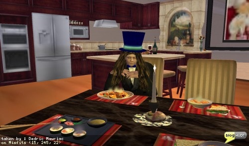I much enjoy a nice meal after a long day of work. Even better, I had a problem pop up yesterday that I couldn't figure out. Today, the solution presented itself.I spotted an "adult" image on the Second Life wiki the other day, and I was a bit confused as to how to flag it for removal. I was hunting all over the wiki for some tips, but found nothing. I ended up writing a comment in the discussion tab asking how to delete inapproprate content.Zai Lynch came to the rescue and marked the page to be deleted. I big red box showed up saying that it was suggested for deletion. I was curious as to how it was done and looked at the wiki code.{{delete|not PG}}The Delete Template seems so simple to use. Now the file, along with all other files and pages that are marked for deletion can be found in the ca! tegory, Suggested for Deletion. (Warning: Some images may not be safe for work). From Dedric Mauriac via bloghud.com