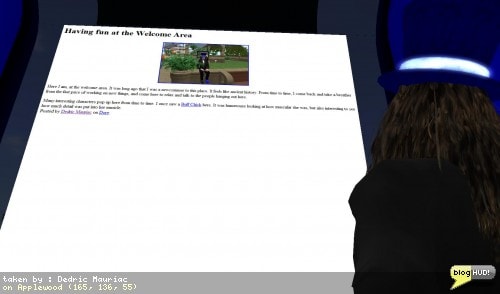 I keep thinking that I am almost finished with reading email, but something new keeps comming up that directs my attention. I need this to be very stable, as I will be posting messages to my blog almost every day through it.Today I have a simple template ready to go. It is much like the one that bloghud uses, except that I include a slurl to the location. I haven't watermarked the image either. I have mixed feelings about that. I would also like the image to link back to a full sized image. I have a few more things to consider.Where would I like to store the files?What is the naming convention for images?What is the structure that I would like to save data in the database?How do I avoid spam?What will the final pop3 email account be?Should I open this up to others later on?Should I embed EXIF information into the images?After all of that, I also need to look into the wordpr! ess API's supported such as Blogger API, metaWeblog API, and Movable Type API. These pretty much use XML-RPC to post content to my blog. Maybe I can post the images to be hosted on wordpress itself. I'm already finding some interesting support for "media objects" in the meta weblog api. From Dedric Mauriac via bloghud.com