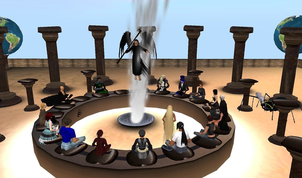 Community Center for writers and artists, movies, discussion, art and more. Home of Socrates Cafe....a philosophy discussion group that meets 8 PM SLT Tues. and Thur. Any one welcome to attend! Posted by Second Life Resident Dedric Mauriac - Visit Tintafel ––– Crosspost by Koinup - original here